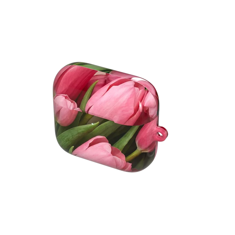 Pink Tulip Bunch case