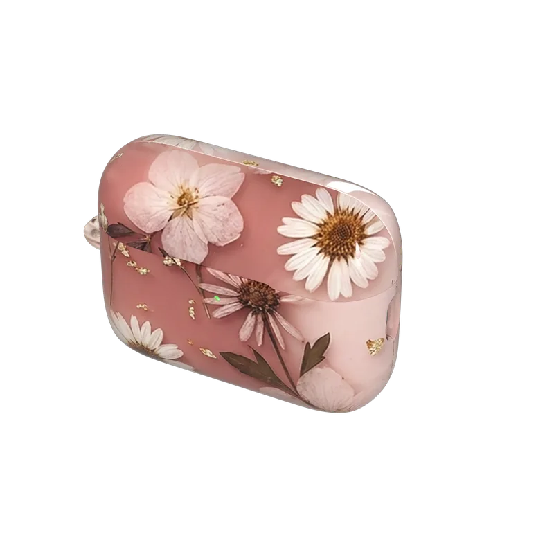 Blush Pink Pressed Resin case