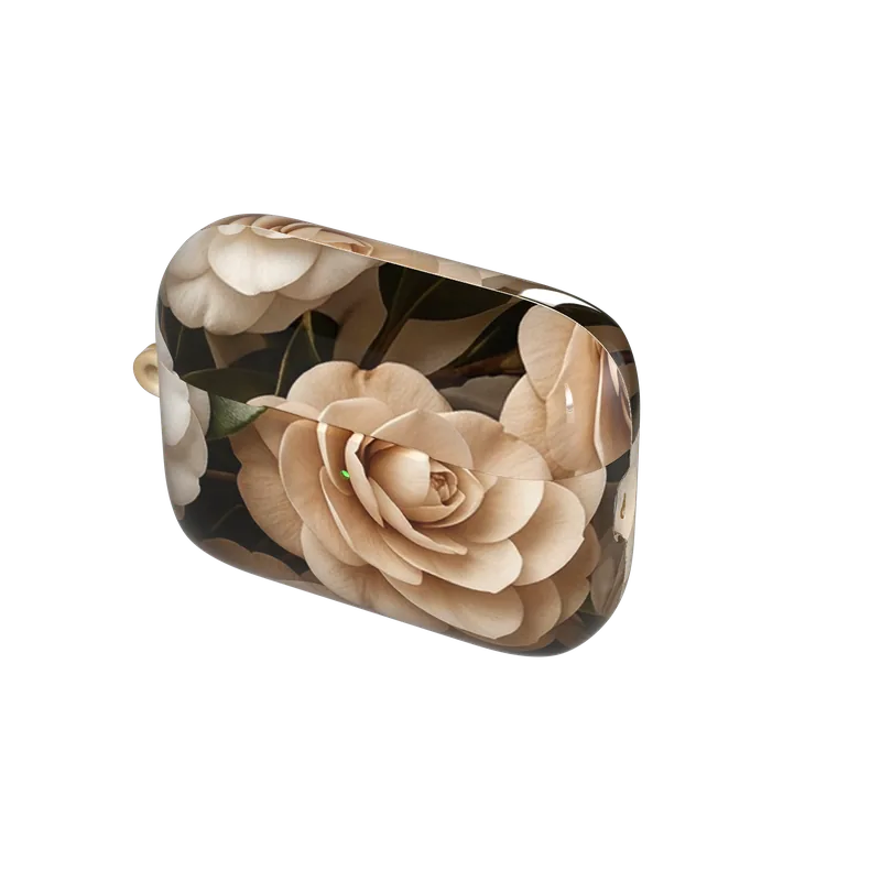 Ivory Camellia Satin case