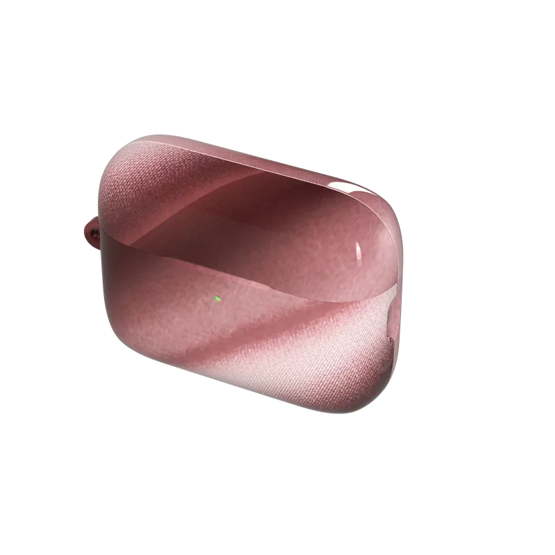 Blush Satin Drape Design case