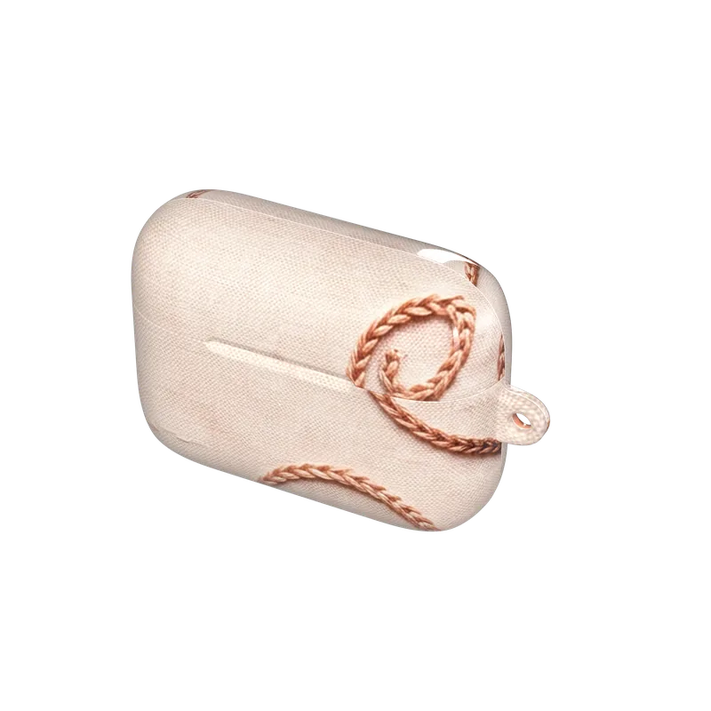 Rose Gold Chainstitch Vine Design case