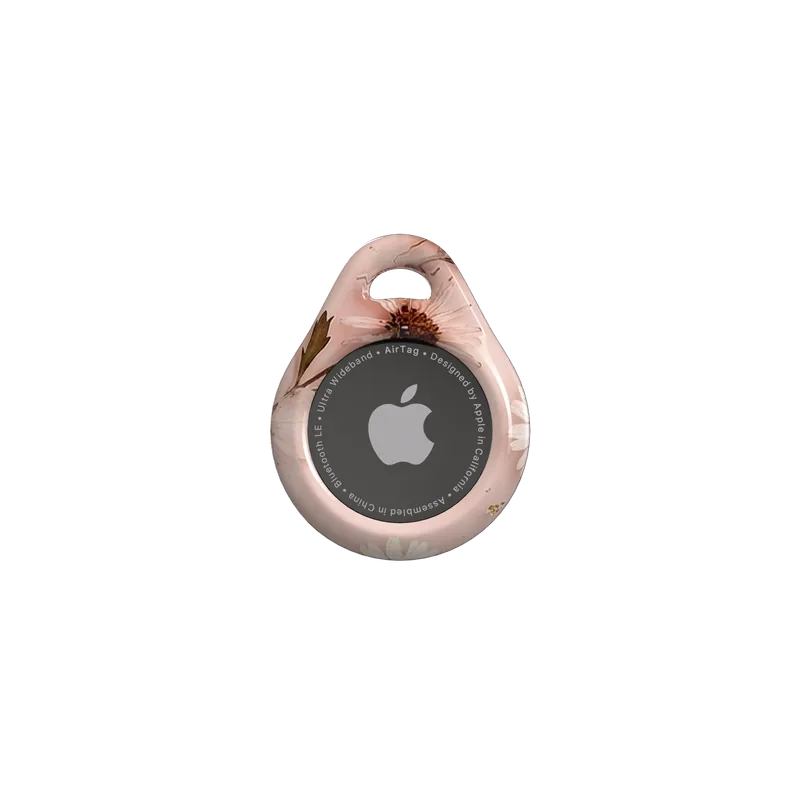 Blush Pink Pressed Resin Design case