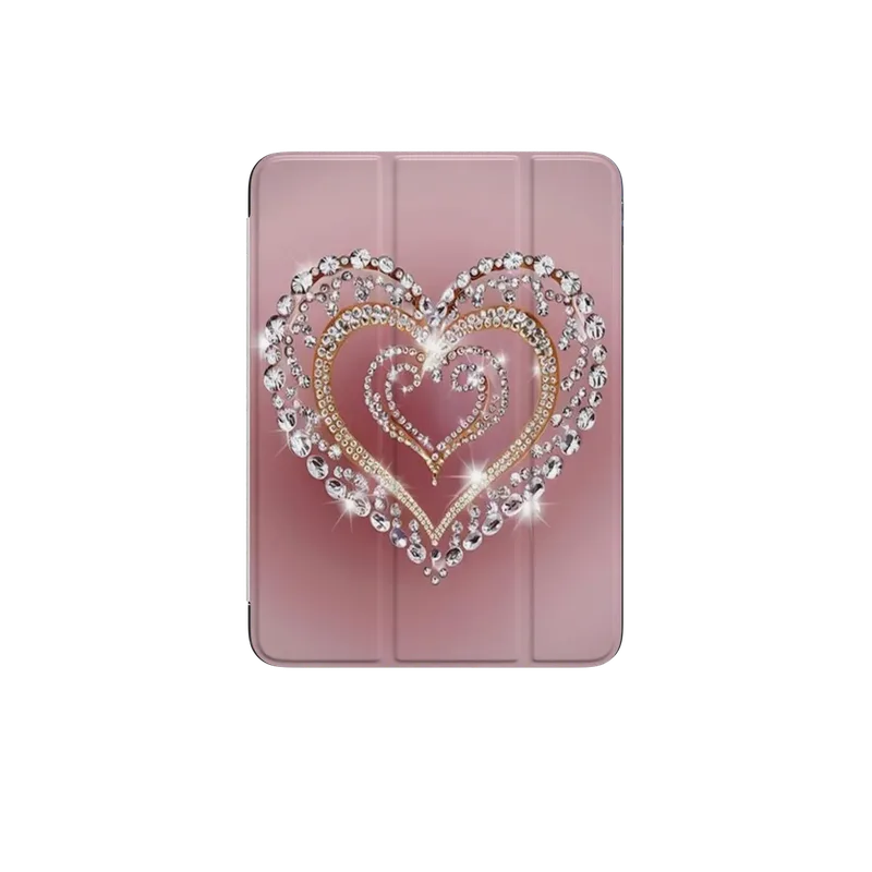 Sparkling Jewel Heart Case