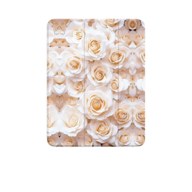 Cream Rose Garden Case