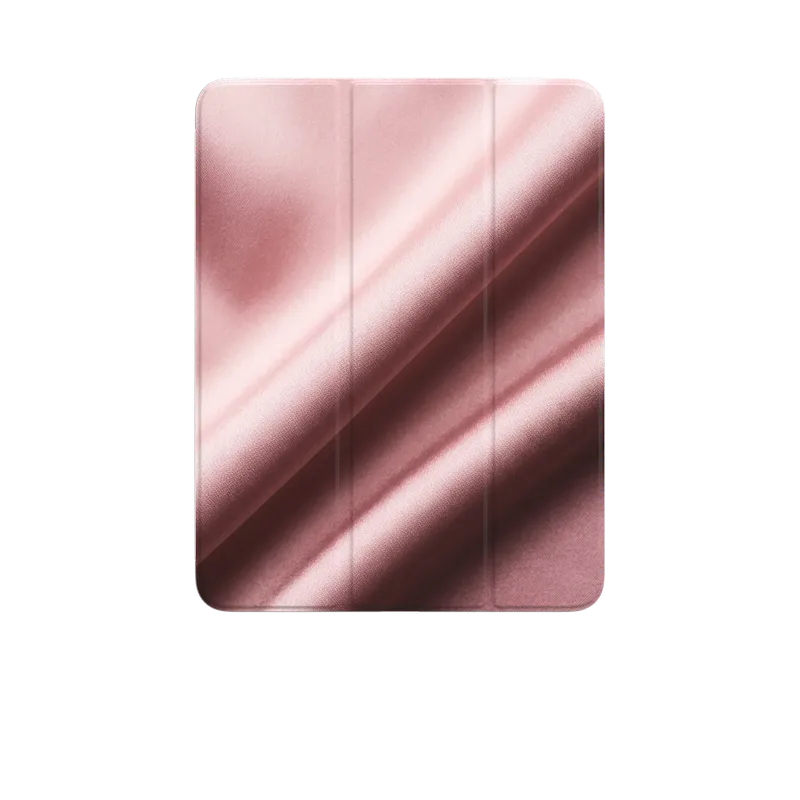 Blush Satin Drape Design case