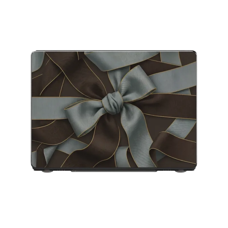 Chocolate Sage Ribbon Strap Bow case